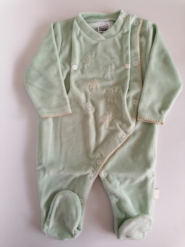 Babygrow Veludo Estrelinhas  9