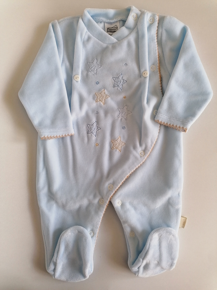 Babygrow Veludo Estrelinhas  10