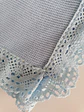 Manta de Bebé em Malha com Renda e Laço | Primavera Verão - Thumbnail 3