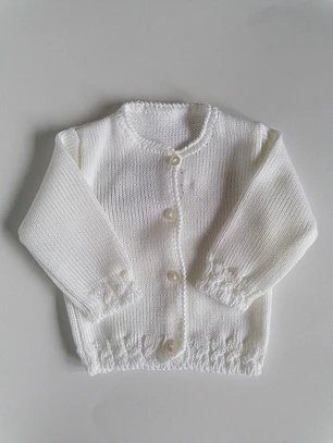 Casaquinho de Malha para Bebé | Primavera Verão