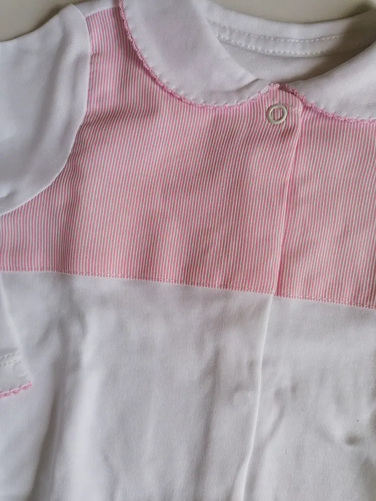 Babygrow de Algodão para Bebé com Gola Clássica 5