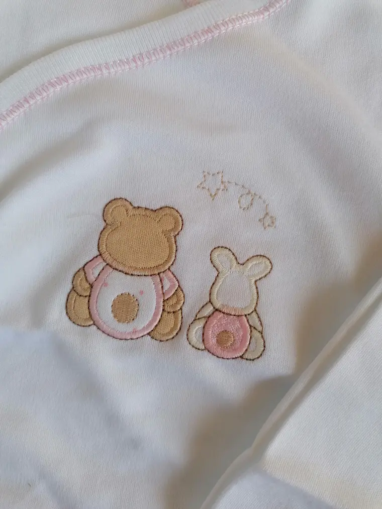 Conjunto Interior para Bebé vários tamanhos — 100% Algodão sem Carda 5