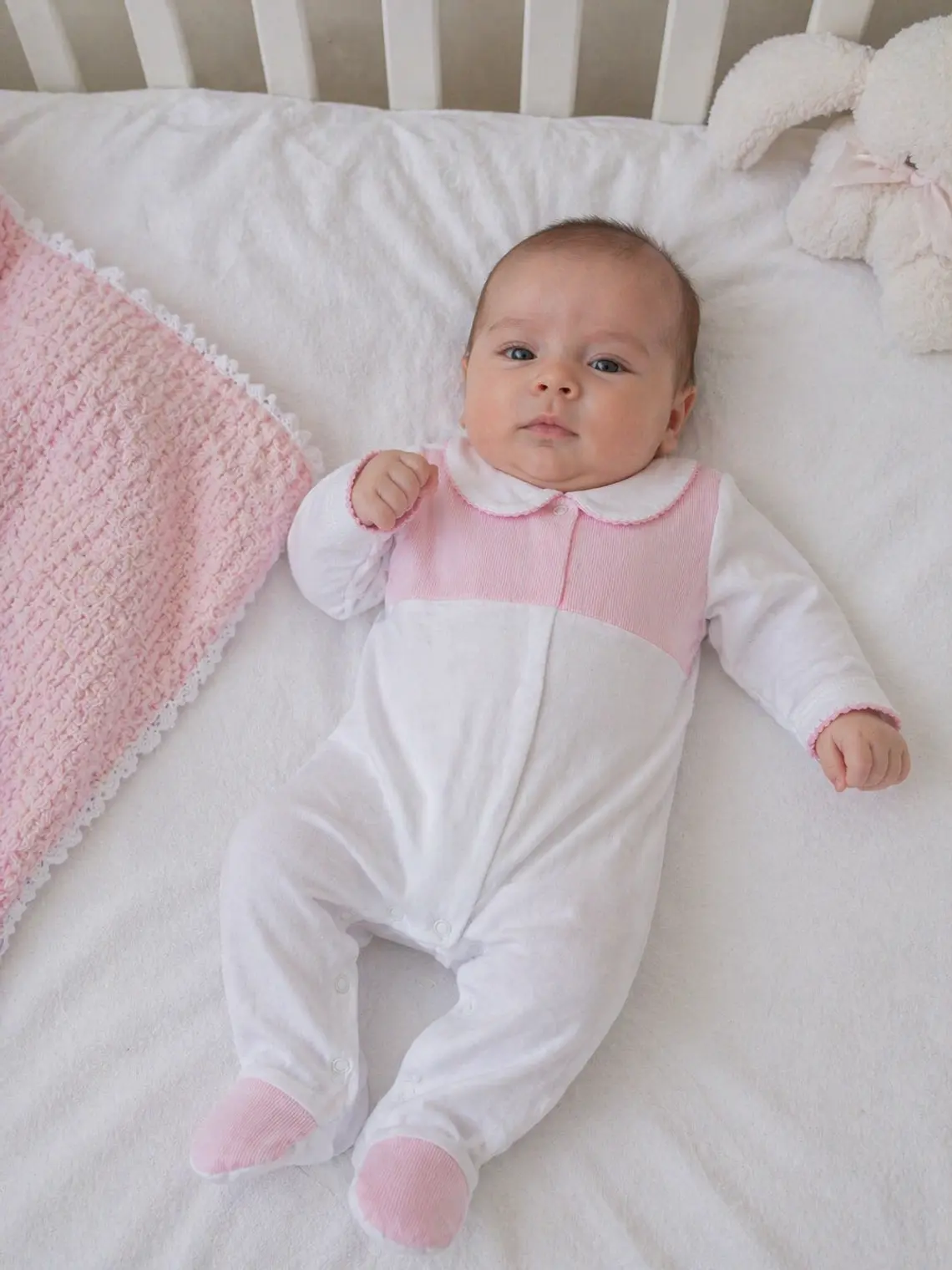 Babygrow de Algodão para Bebé com Gola Clássica 2