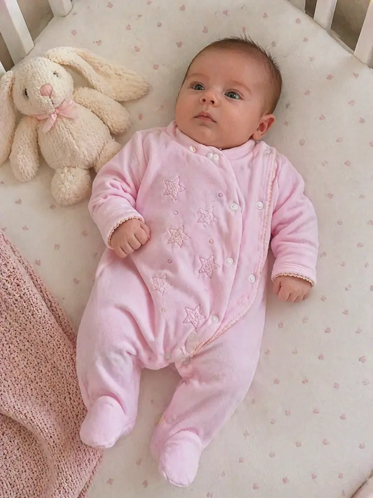 Babygrow Veludo Estrelinhas  16