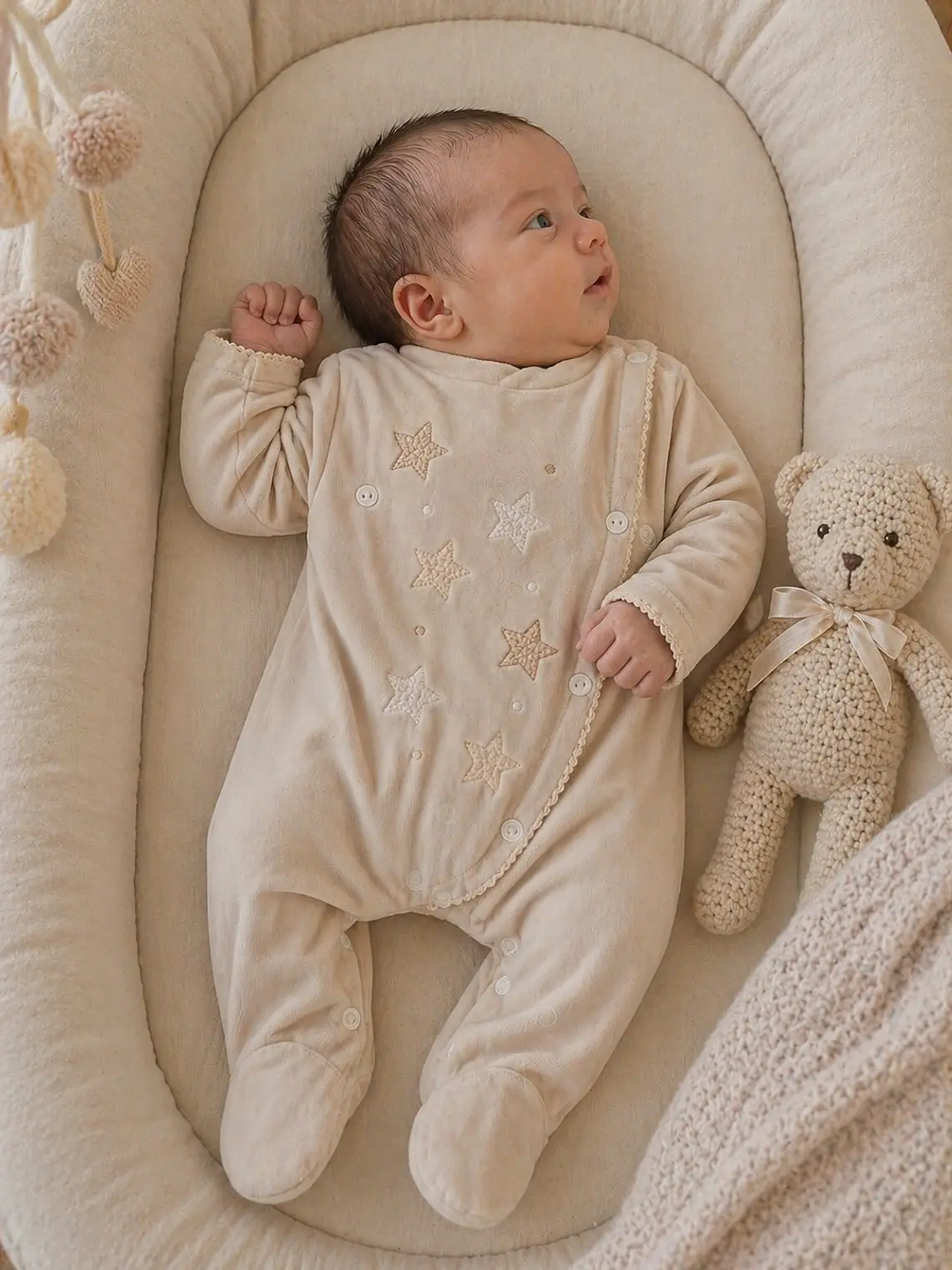 Babygrow Veludo Estrelinhas  18
