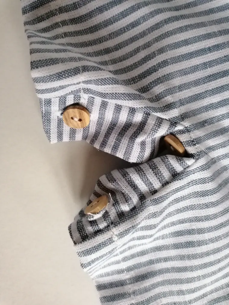 Jardineira bebé 6 meses com camisola  3