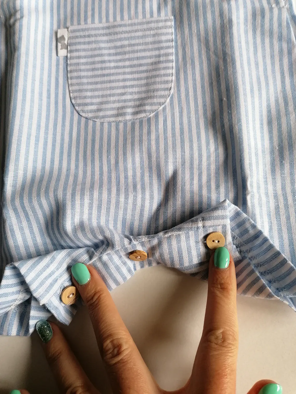 Jardineira bebé 6 meses com camisola  5