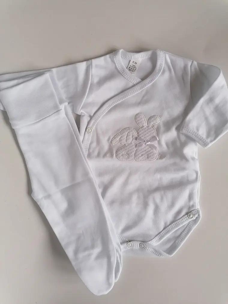 Conjunto Interior para Bebé - 100% Algodão sem carda  2