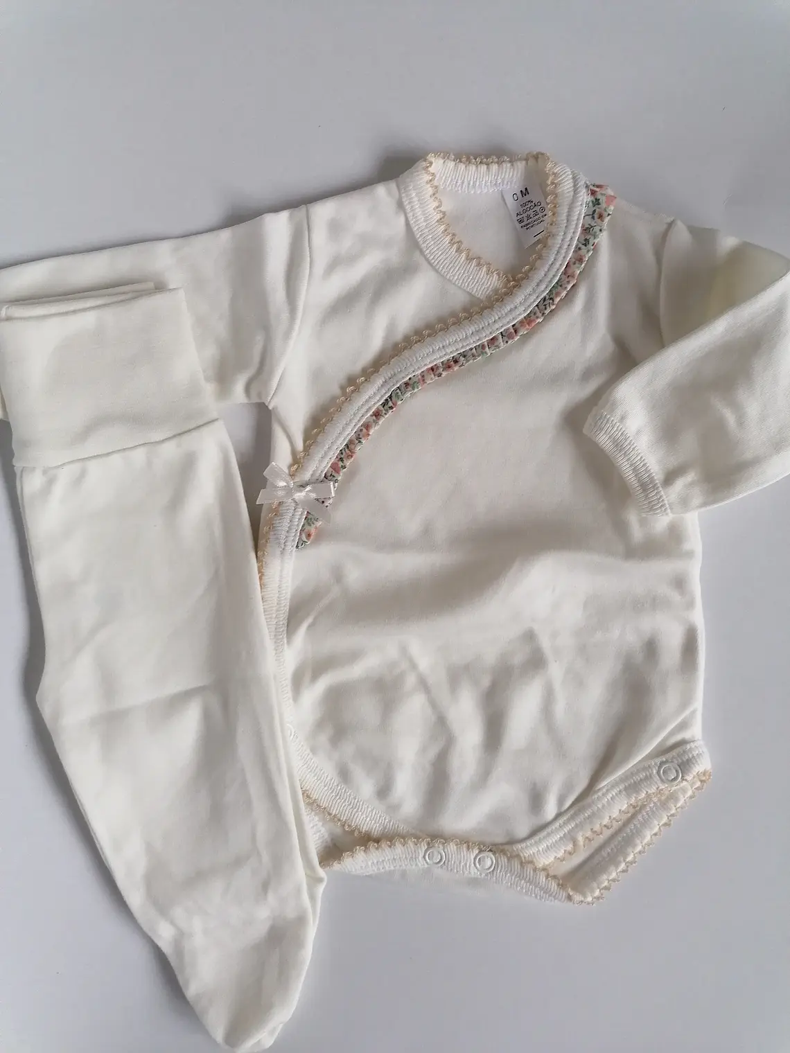 Conjunto Interior para Bebé - 100% Algodão sem carda  1