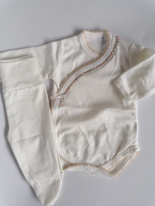 Conjunto Interior para Bebé - 100% Algodão sem carda 