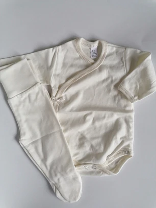Conjunto Interior para Bebé - 100% Algodão sem carda 
