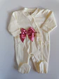 Babygrow de Algodão para Bebé com Laço Satinado - Thumbnail 11