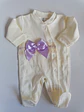 Babygrow de Algodão para Bebé com Laço Satinado - Thumbnail 12