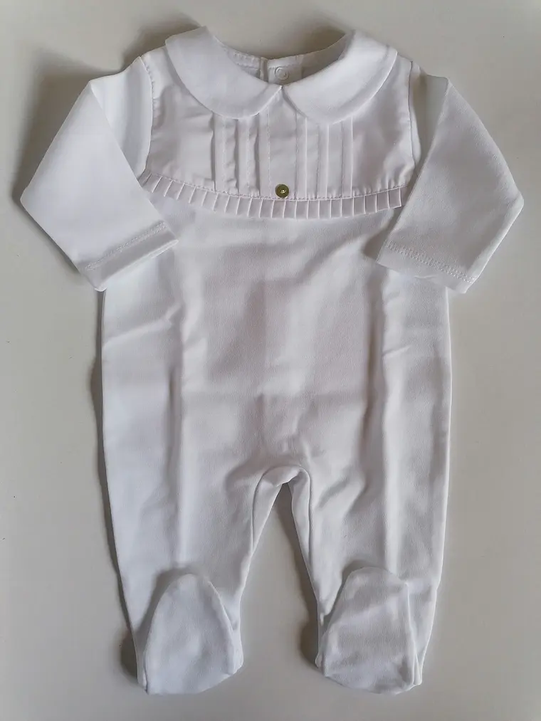 Babygrow de algodão Clássico Elegância Bebé 🤍  4