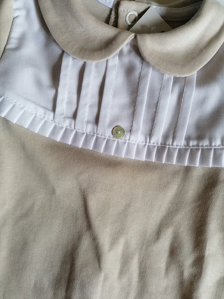 Babygrow de algodão Clássico Elegância Bebé 🤍  9