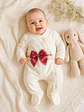 Babygrow de Algodão para Bebé com Laço Satinado - Thumbnail 16