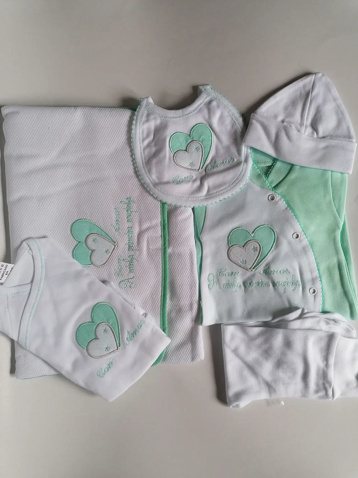 Conjunto Primeira Roupinha 1 Mês - Algodão  2