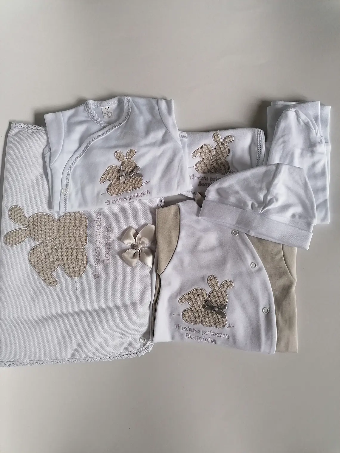 Conjunto Primeira Roupinha 1 Mês - Algodão  1