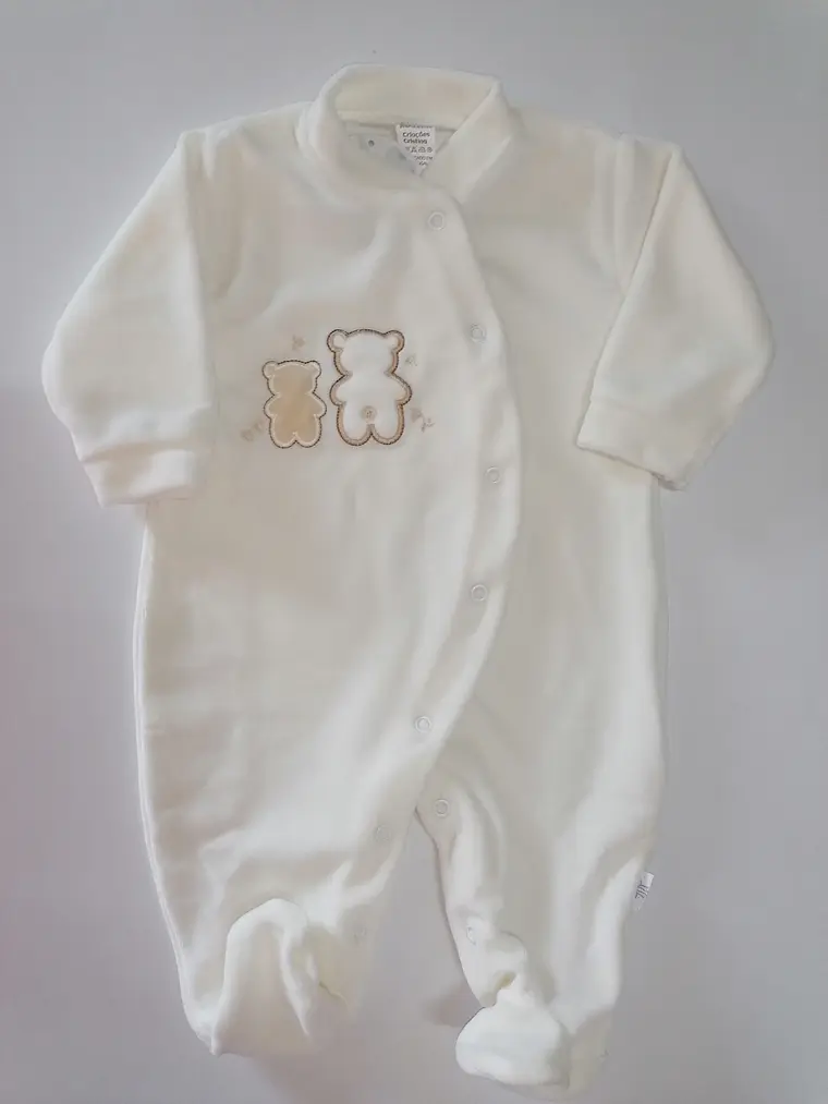 Babygrow de veludo Dois Ursinhos | 3 e 6 meses  3