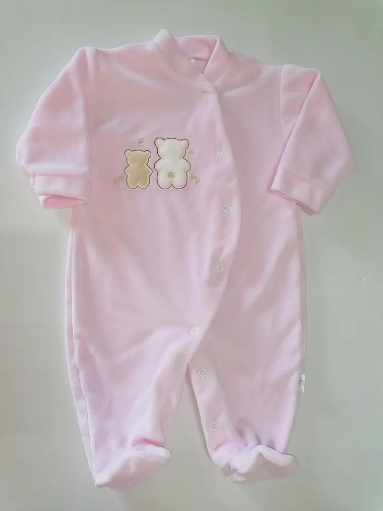 Babygrow de veludo Dois Ursinhos | 3 e 6 meses  7