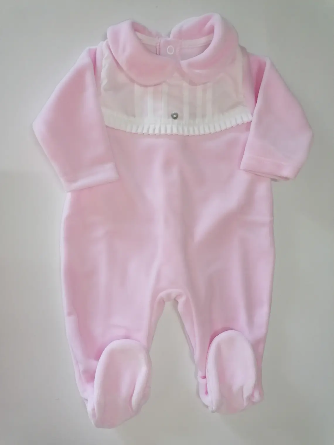 Babygrow de veludo Clássico  1