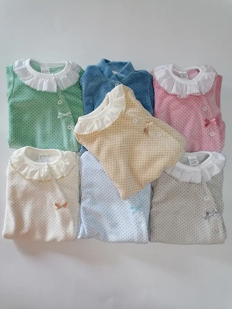 Babygrow em Veludo com Lacinho – Várias cores  1