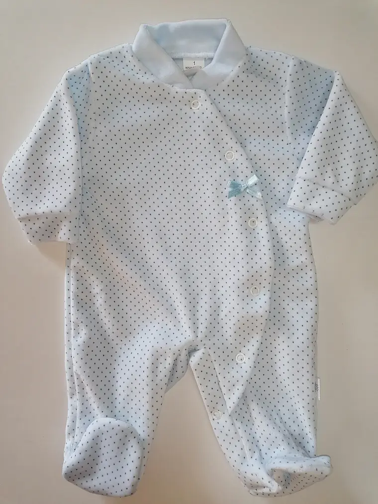 Babygrow em Veludo com Lacinho – Várias cores  5