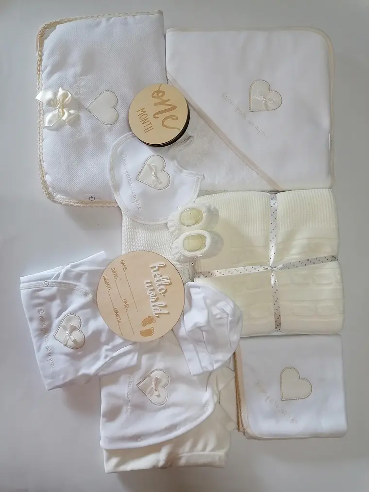 Conjunto Maternidade XL | Enxoval Completo para Bebé | Veludo - 