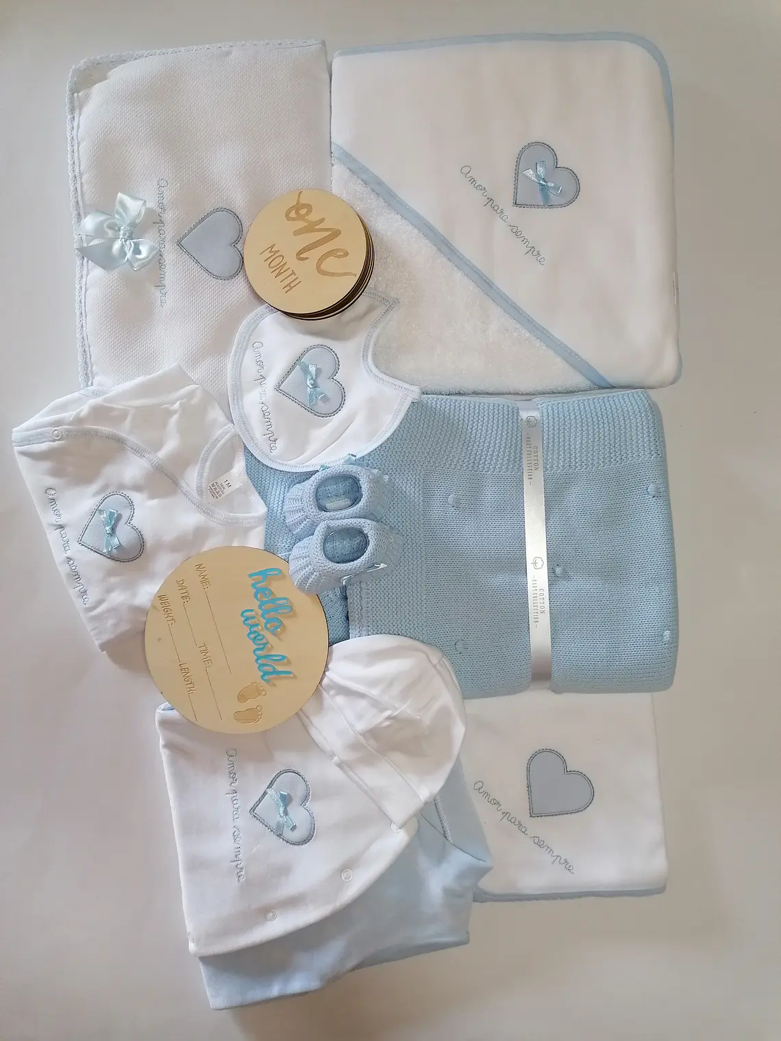 Conjunto Maternidade XL | Enxoval Completo para Bebé | Veludo - 