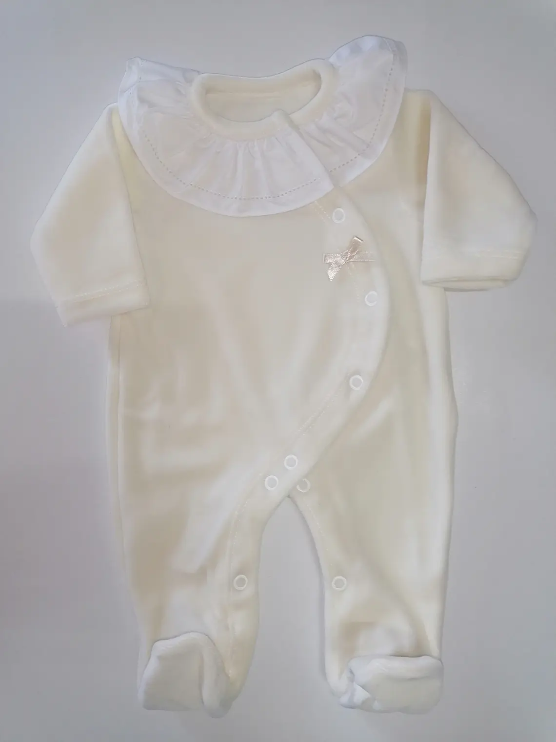 Babygrow em Veludo com Folho – Várias cores  2