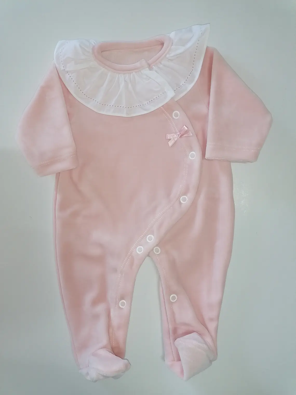 Babygrow em Veludo com Folho – Várias cores  3