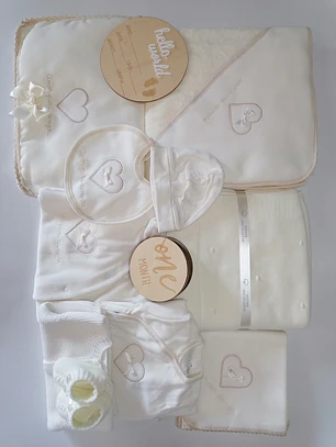 Conjunto Maternidade XL | Enxoval Completo para Bebé | Veludo - 