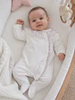 Babygrow de veludo com folho | 1M e 2M - Thumbnail 4