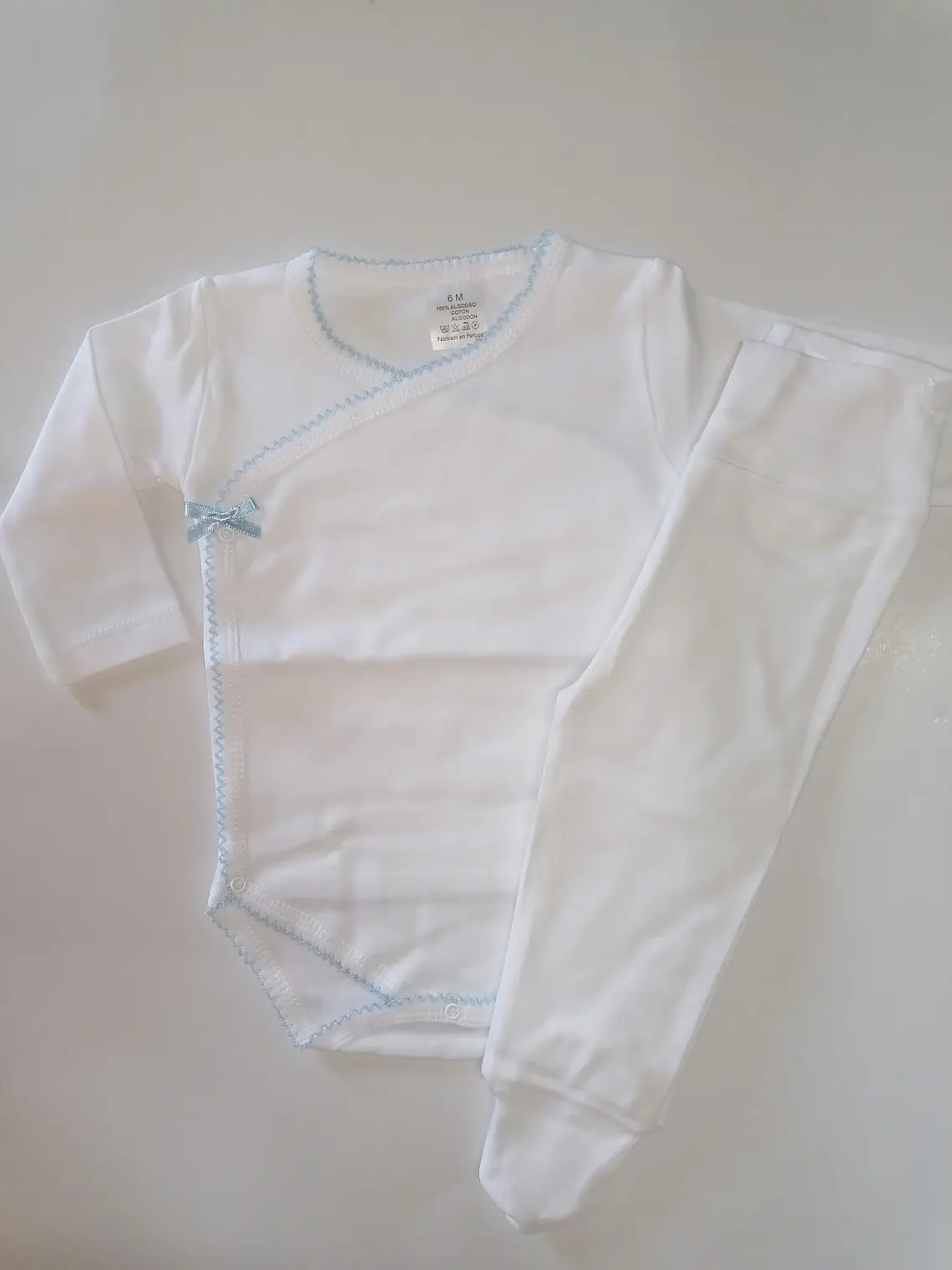 Conjunto Interior para Bebé | 100% algodão com carda - vários tamanhos  2