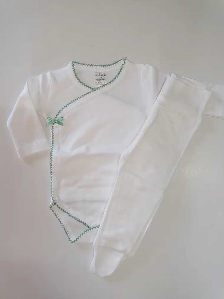 Conjunto Interior para Bebé | 100% algodão com carda - vários tamanhos  3