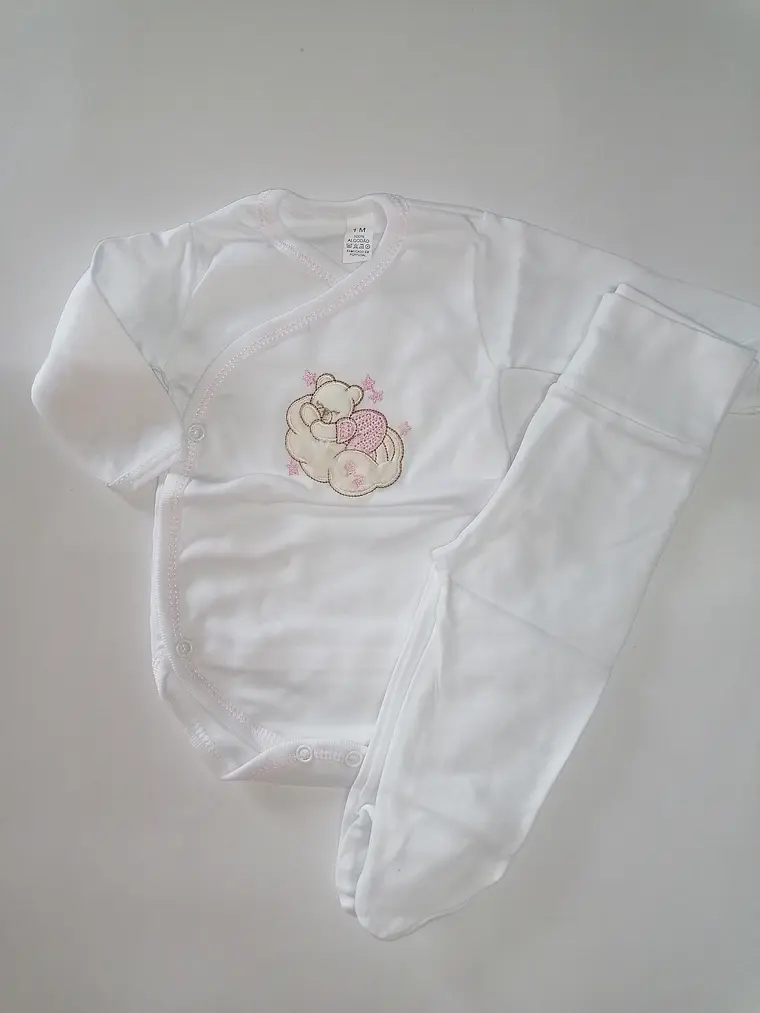 Conjunto Interior para Bebé | 100% Algodão com carda  2