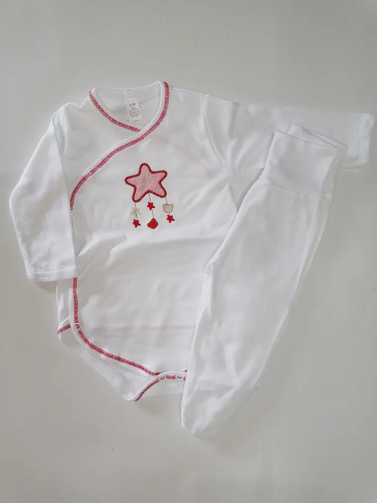 Conjunto Interior para Bebé | 100% Algodão com carda  5