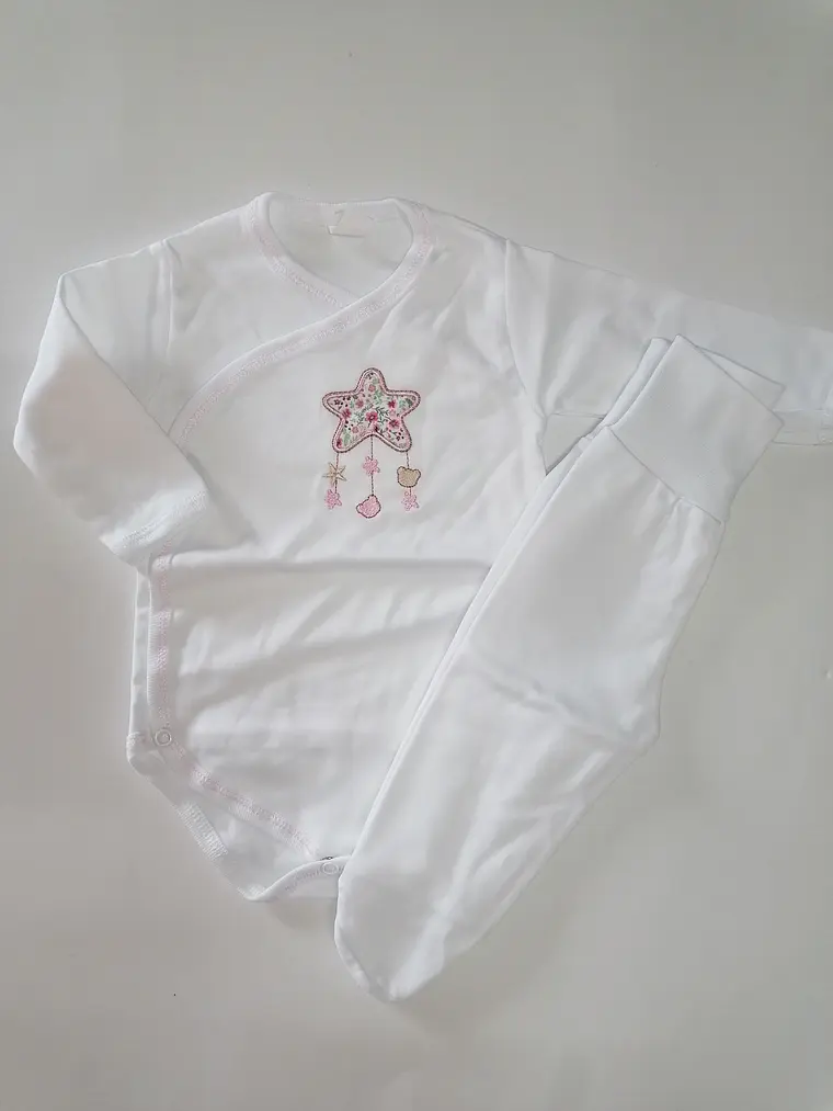 Conjunto Interior para Bebé | 100% Algodão com carda  6