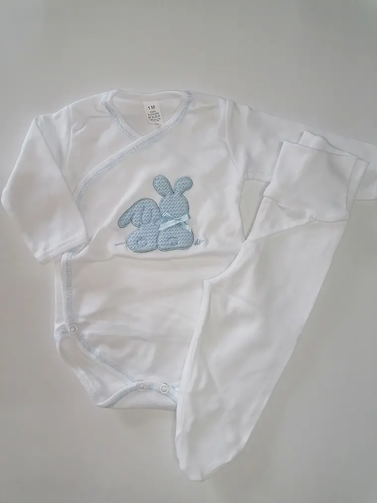 Conjunto Interior para Bebé — 100% Algodão com Carda  5