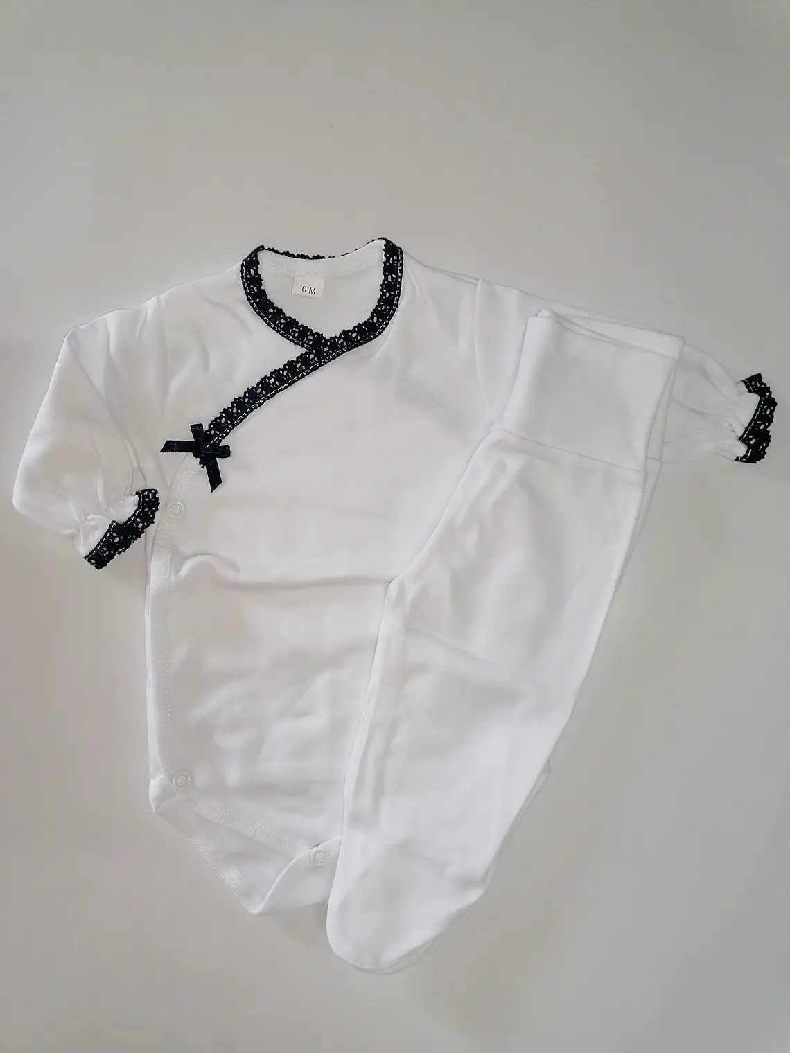 Conjunto Interior para Bebé vários tamanhos - 100% algodão com carda  9