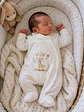 Babygrow Veludo Girafinha para Bebé - Thumbnail 1