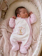 Babygrow Veludo Girafinha para Bebé - Thumbnail 3