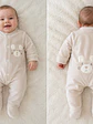 Babygrow de Veludo Coelhinho para Bebé - Thumbnail 1