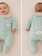 Babygrow de Veludo Coelhinho para Bebé - Thumbnail 4