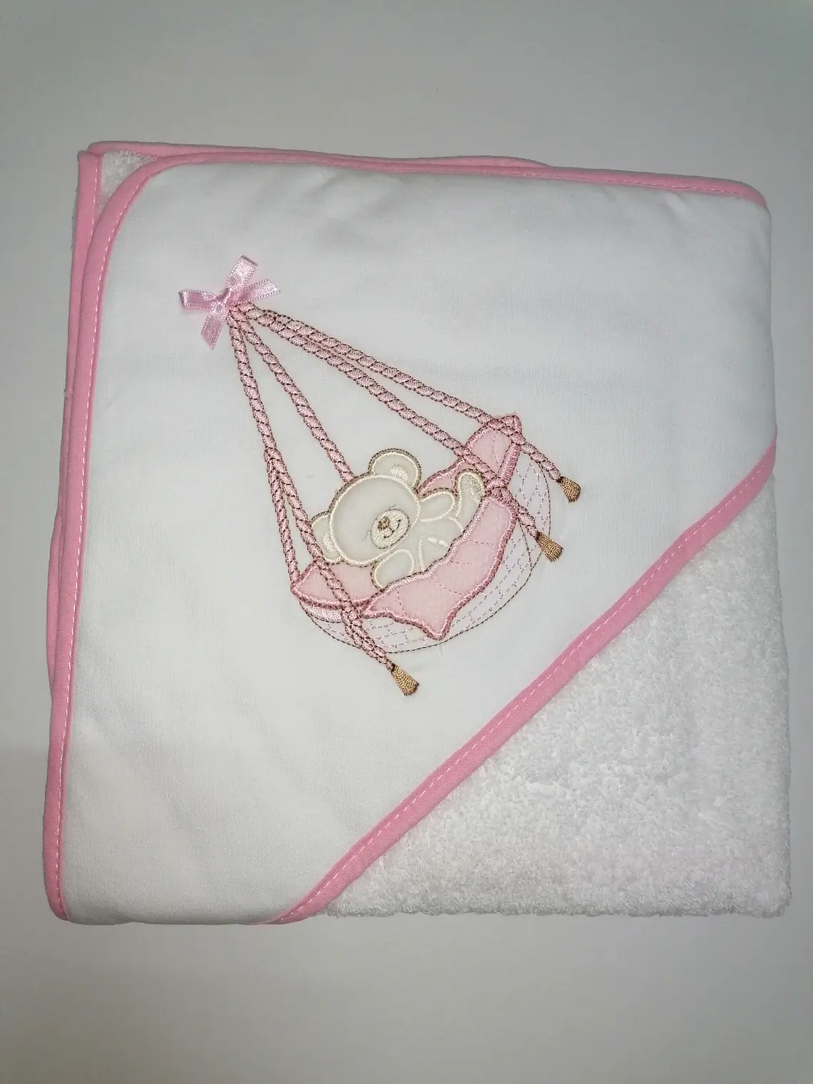 🧸💗 Toalha de Banho Ursinho 3