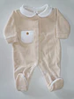 Babygrow Premium de Veludo com Gola e Bolso - Thumbnail 2