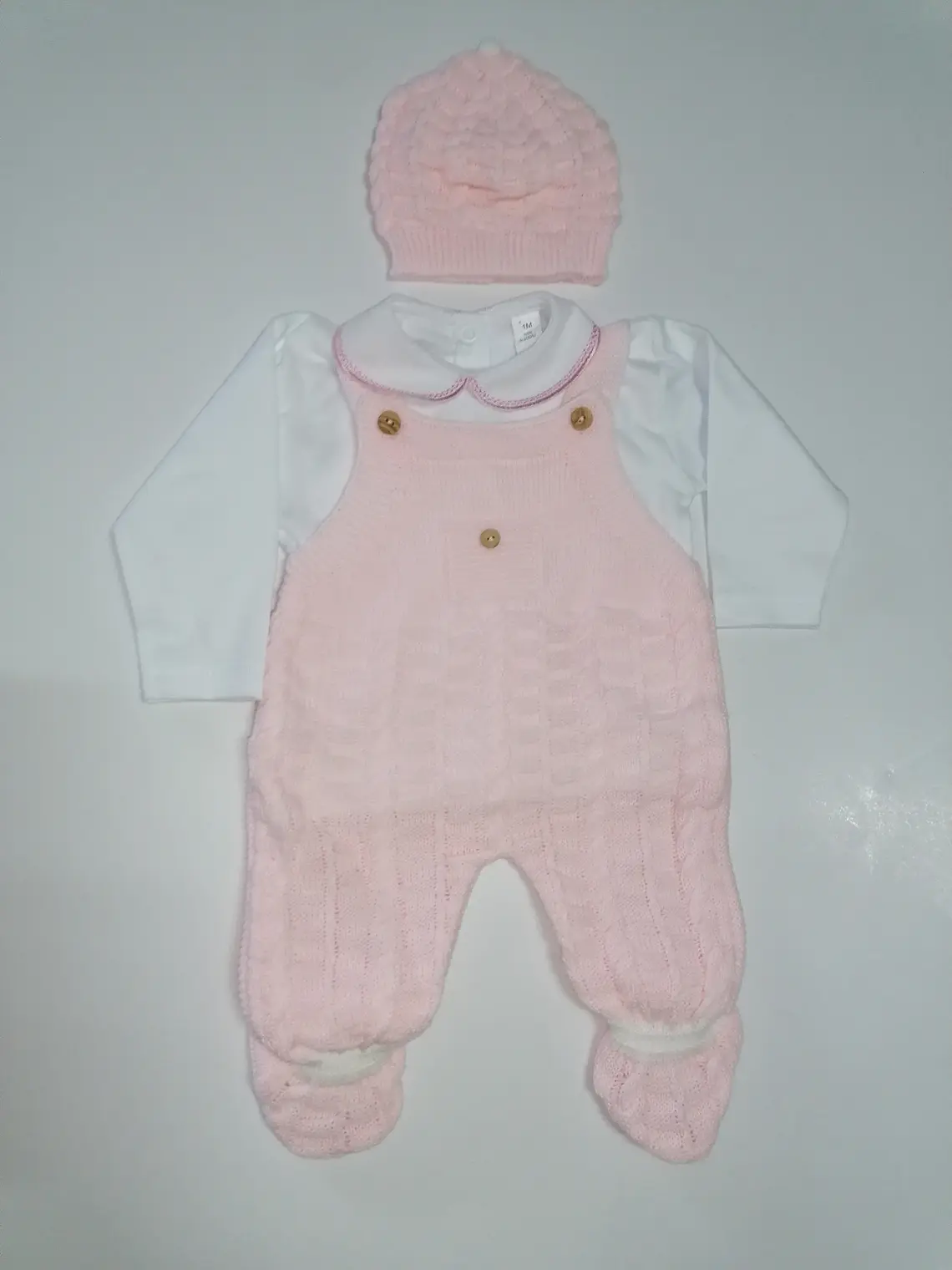 Conjunto Saída de Maternidade em Malha | 3 Peças 6