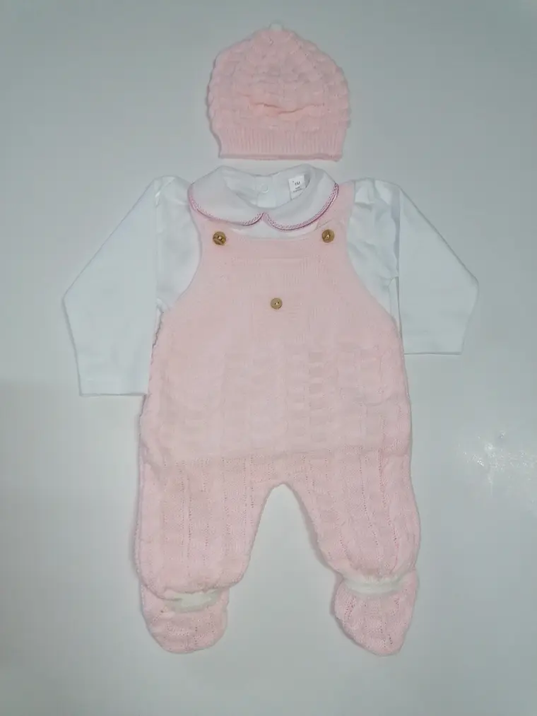 Conjunto Saída de Maternidade em Malha | 3 Peças 6