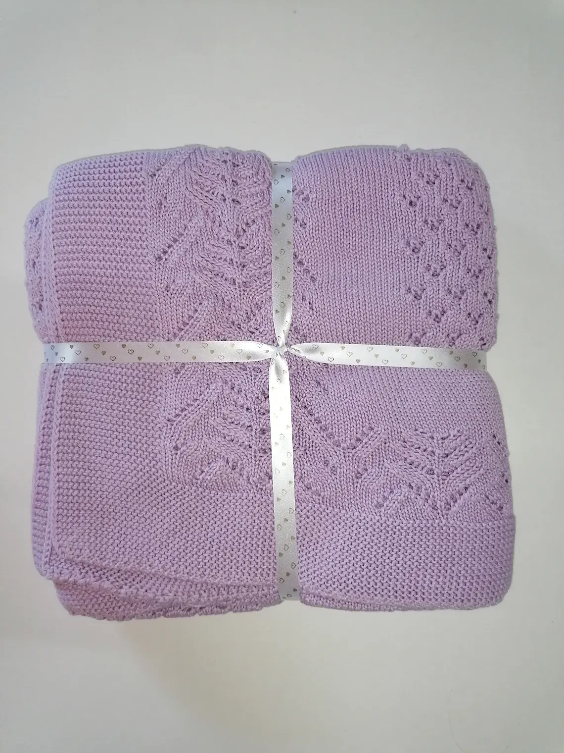 Mantinha de Malha para bebé 🤎💜  2