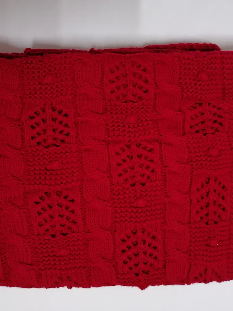 Manta da Avó em Malha 🧶🤍 3